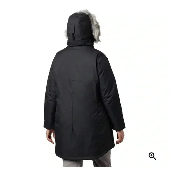 Columbia Suttle Mountain Long Insulated Jacket sz 2X - Picture 6 of 9